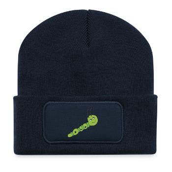 Caterpillar - Recycled Patch Beanie - french navy - Front