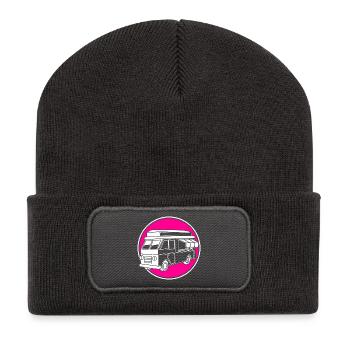 Snack Food Truck - Recycled Patch Beanie - dark grey - Front