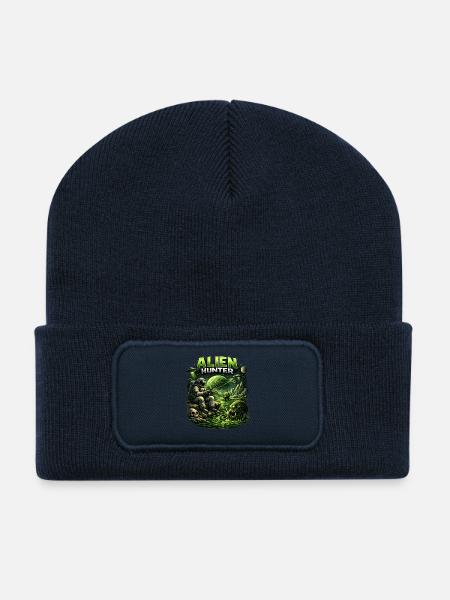 Alien Hunter: Cosmic Swamp Ambush - Recycled Patch Beanie - french navy