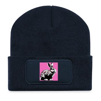 rabbit - Recycled Patch Beanie - french navy - Front