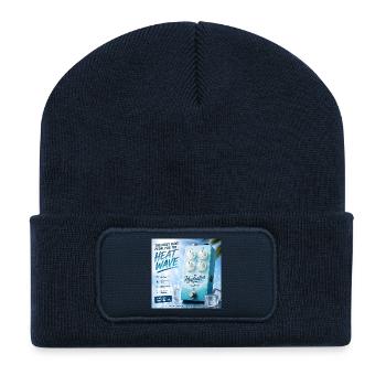 Imaginary Effects #37 – Der Hydrator - Recycelte Patch Beanie - French Navy - Vorne