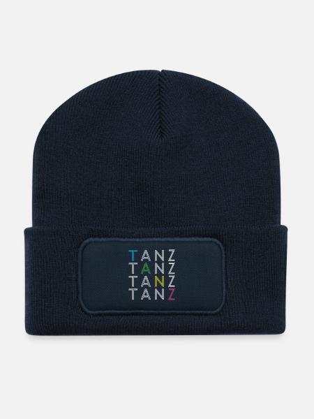 Tanz - Recycelte Patch Beanie - French Navy