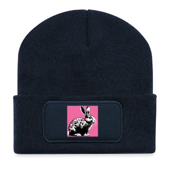 rabbit - Recycled Patch Beanie - french navy - Front