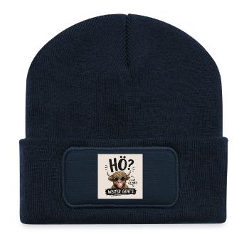 4BE94F53-F542-488C-82B8-4AA21F21DA8A - Recycelte Patch Beanie - French Navy - Vorne