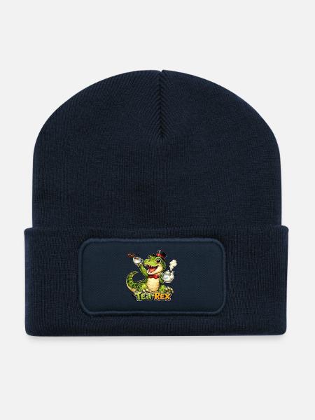 Tea-Rex - Recycelte Patch Beanie - French Navy