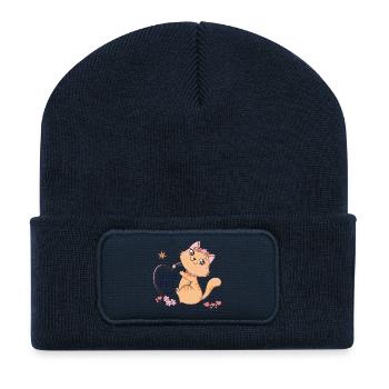 Schulkind 2026  - Recycelte Patch Beanie - French Navy - Vorne