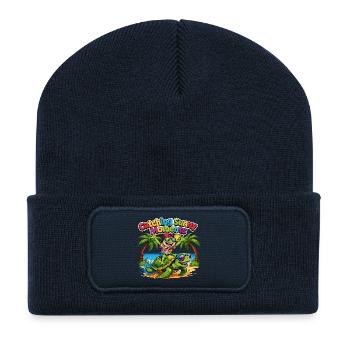 Sunny Moments - Recycled Patch Beanie - french navy - Front
