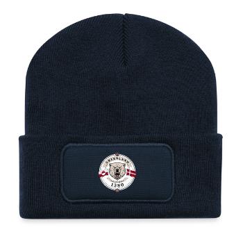 Bear Crest of Denmark Greenland - Recycled Patch Beanie - french navy - Front