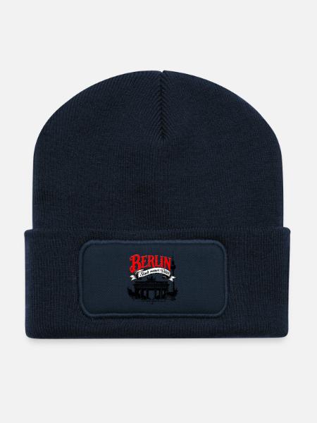 BERLIN - Stadt meiner Väter - Recycelte Patch Beanie - French Navy
