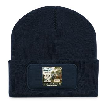 The River Bank Harmonist – ein literarisches Gitarrenpedal - Recycelte Patch Beanie - French Navy - Vorne