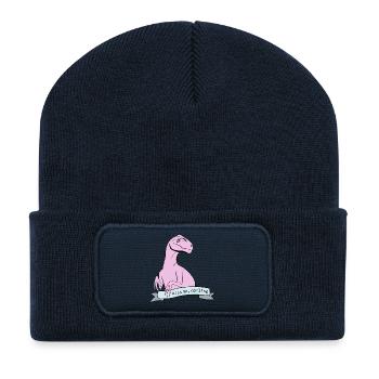 Kiss me, Darling | Animal Fashion - Recycelte Patch Beanie - French Navy - Vorne