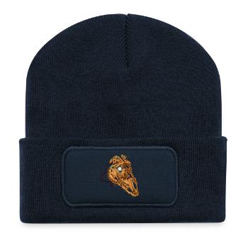 Mad Dead Horse - Recycled Patch Beanie - french navy - Front