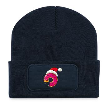 suesse-Weihnacht - Recycelte Patch Beanie - French Navy - Vorne