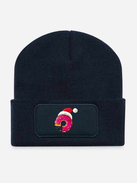 suesse-Weihnacht - Recycelte Patch Beanie - French Navy