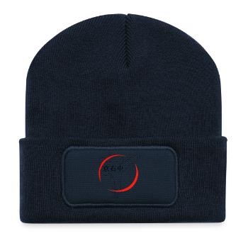 Karate Sport - Recycelte Patch Beanie - French Navy - Vorne