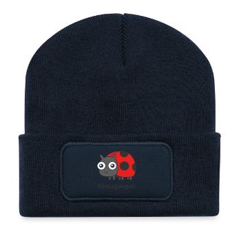 Himugüegeli - Recycelte Patch Beanie - French Navy - Vorne