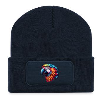 Parrot - Recycled Patch Beanie - french navy - Front