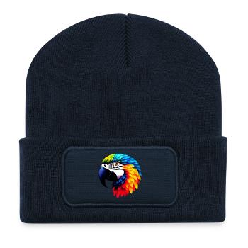Parrot - Recycled Patch Beanie - french navy - Front