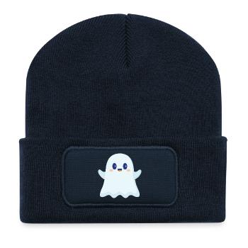 süßer Geist - Recycelte Patch Beanie - French Navy - Vorne