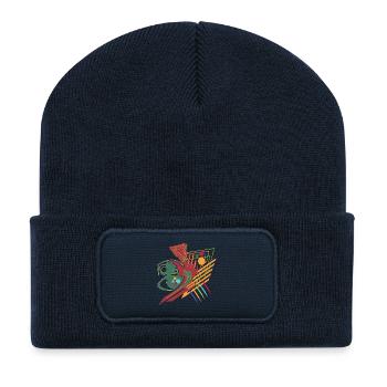 colour25 - Recycled Patch Beanie - french navy - Front