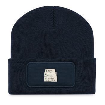 THC 420 - Recycelte Patch Beanie - French Navy - Vorne