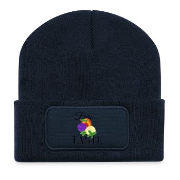 Pure Taste Fruit Palette - Recycled Patch Beanie - french navy - Front