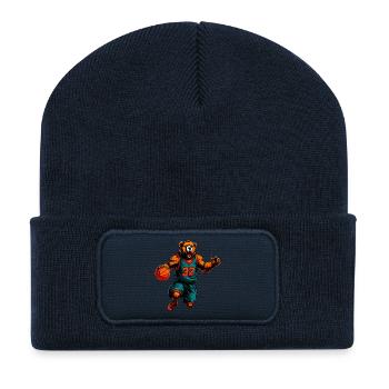 Bears Basketball / Basketball Bears - Recycled Patch Beanie - french navy - Front