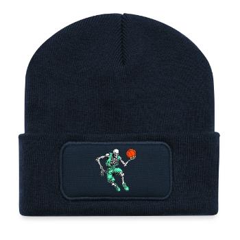 Skeletons Basketball - Recycled Patch Beanie - french navy - Front