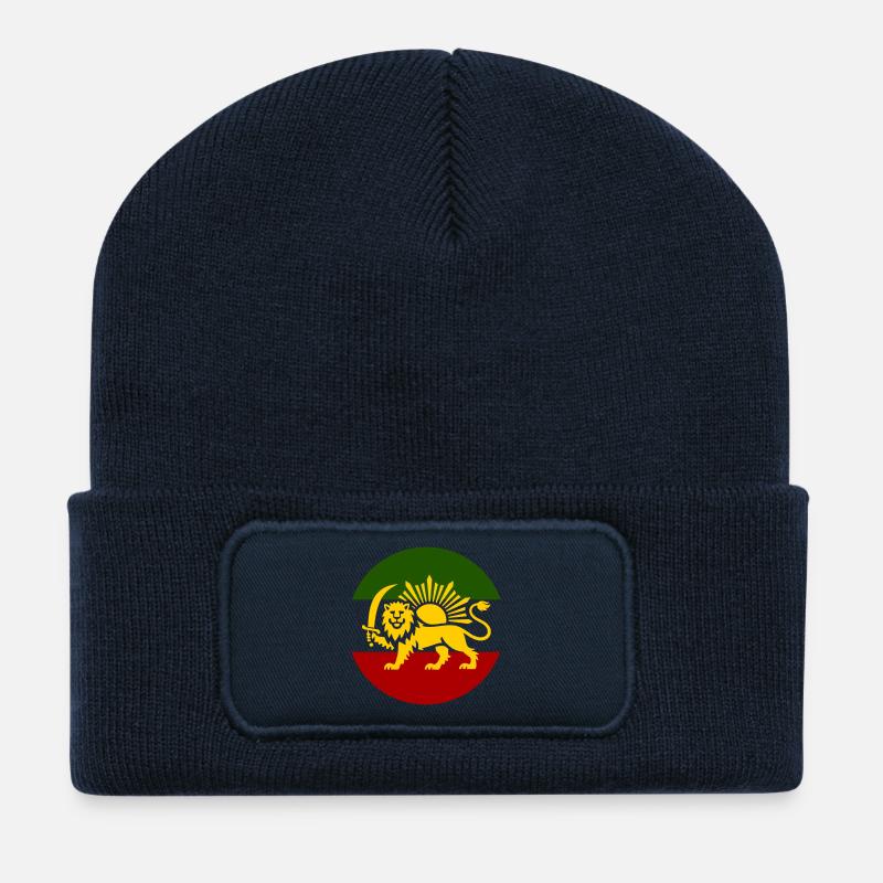Freies Iran - Recycelte Patch Beanie - French Navy