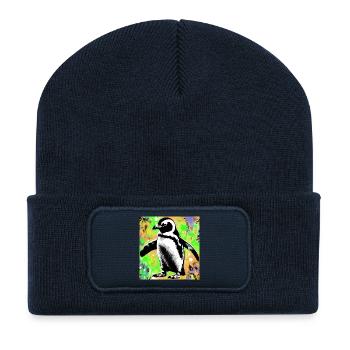 penguin - Recycled Patch Beanie - french navy - Front