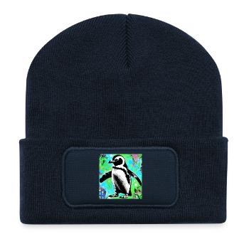 penguin - Recycled Patch Beanie - french navy - Front