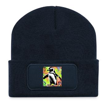 penguin - Recycled Patch Beanie - french navy - Front