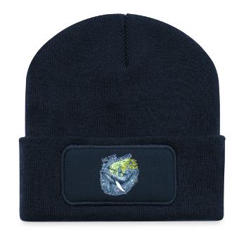 Buckelwal Timmy - Hope : Das Wunder von Poel - Recycelte Patch Beanie - French Navy - Vorne