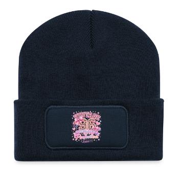 Vintage 96 Édition Limitée Perfection - Beanie recyclé à patch - bleu marine - Devant