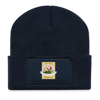 Festebräu - Recycelte Patch Beanie - French Navy - Vorne