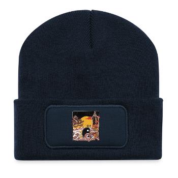 Martial Arts Boxing - Recycelte Patch Beanie - French Navy - Vorne