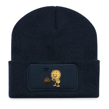 Sun Urban Barbecue - Recycled Patch Beanie - french navy - Front