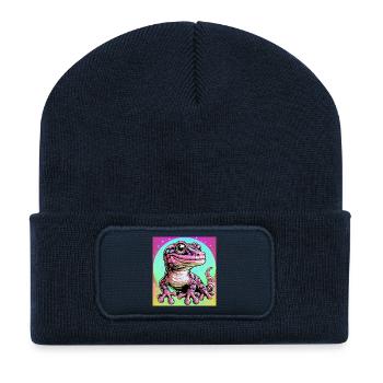 Gecko - Recycled Patch Beanie - french navy - Front