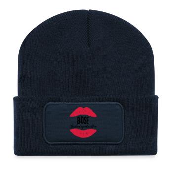Böse Schwiegertochter - Recycelte Patch Beanie - French Navy - Vorne