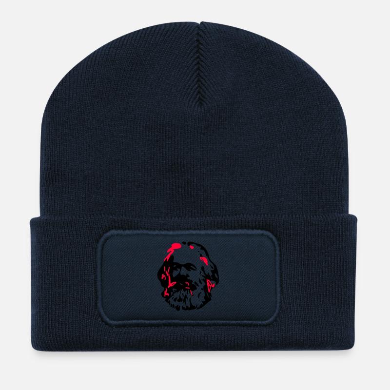 Marx - Recycled Patch Beanie - french navy