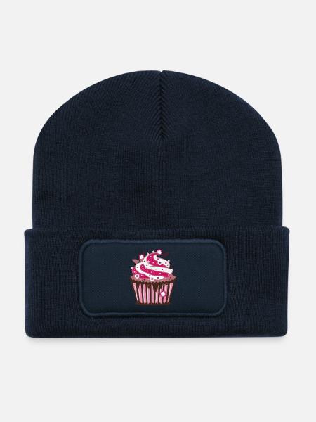 Cupcake - Recycelte Patch Beanie - French Navy