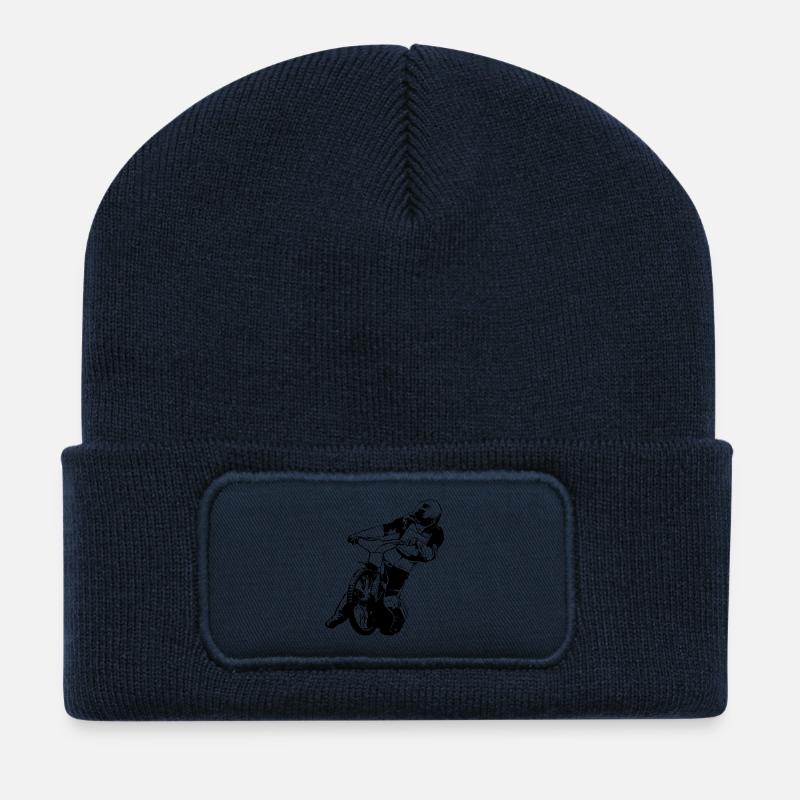 Speedway Racing - Recycled Patch Beanie - french navy