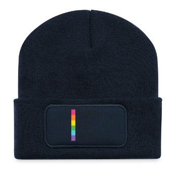 Pride Month - Equality Hurts No One - Recycled Patch Beanie - french navy - Front