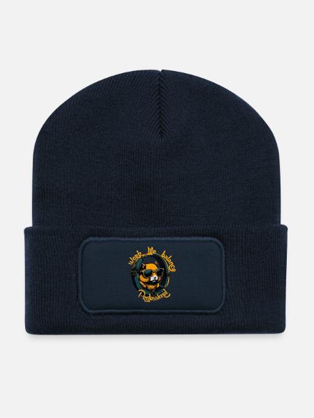 Hamster Professional: Work Life Balance - Recycelte Patch Beanie - French Navy