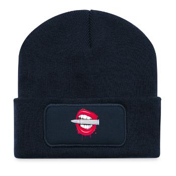 Kiss Kiss Bang Bang - Recycled Patch Beanie - french navy - Front