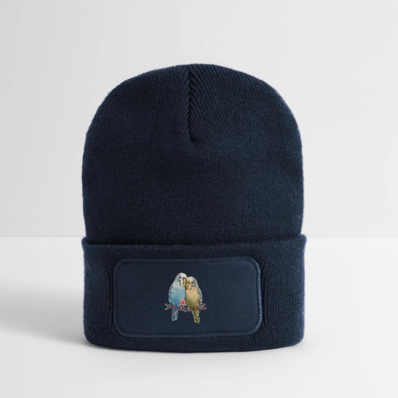 Budgies Beanie recyclé à patch