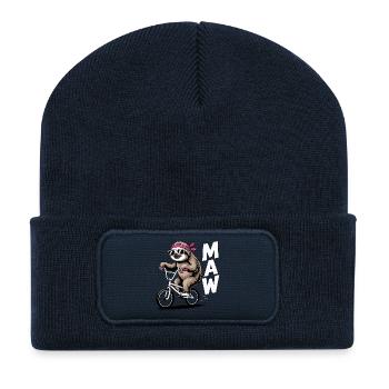 BMX-Faultier-Bandana - Recycelte Patch Beanie - French Navy - Vorne