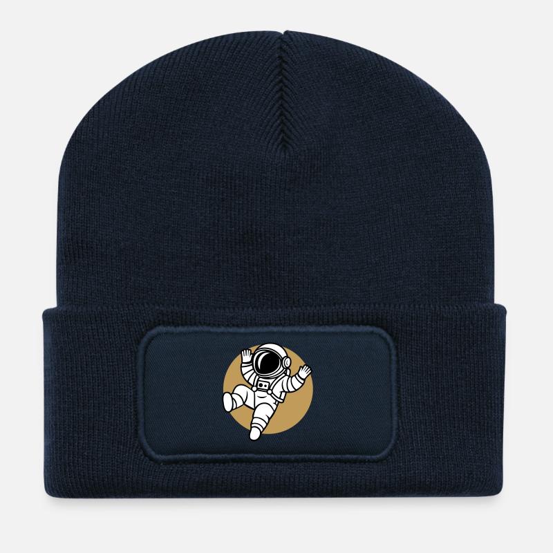 Saltonaut - Recycelte Patch Beanie - French Navy