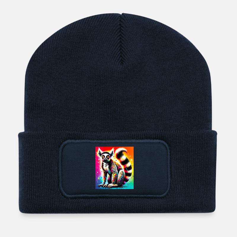 Lemur - Recycled Patch Beanie - french navy