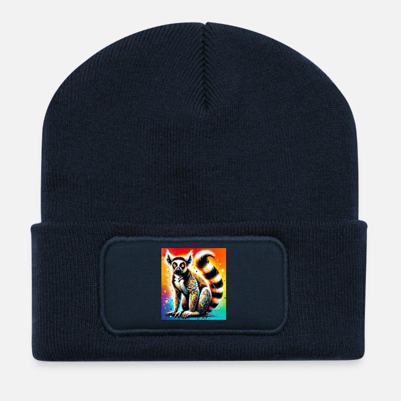 Lemur - Recycled Patch Beanie - french navy
